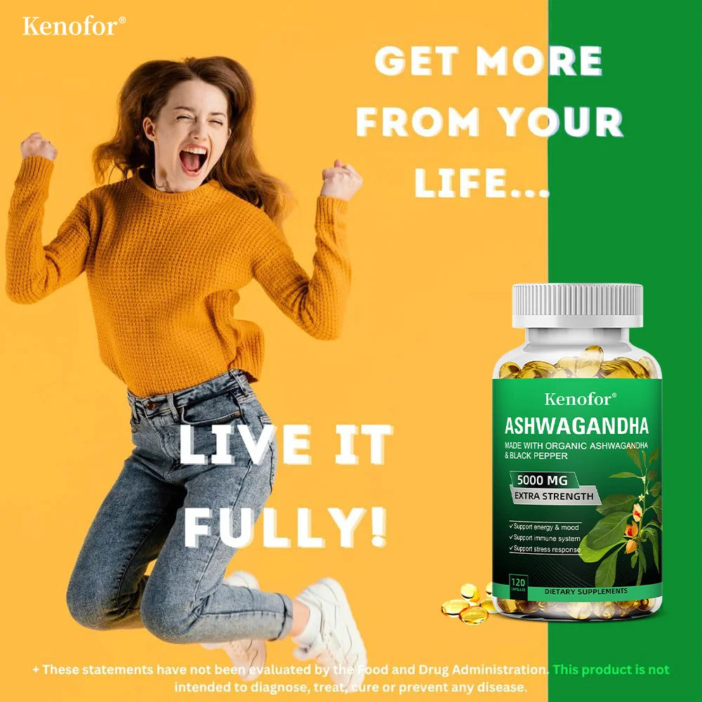 Kenofor™ Adaptogenic Balance | High-Potency Ashwagandha Stress Relief