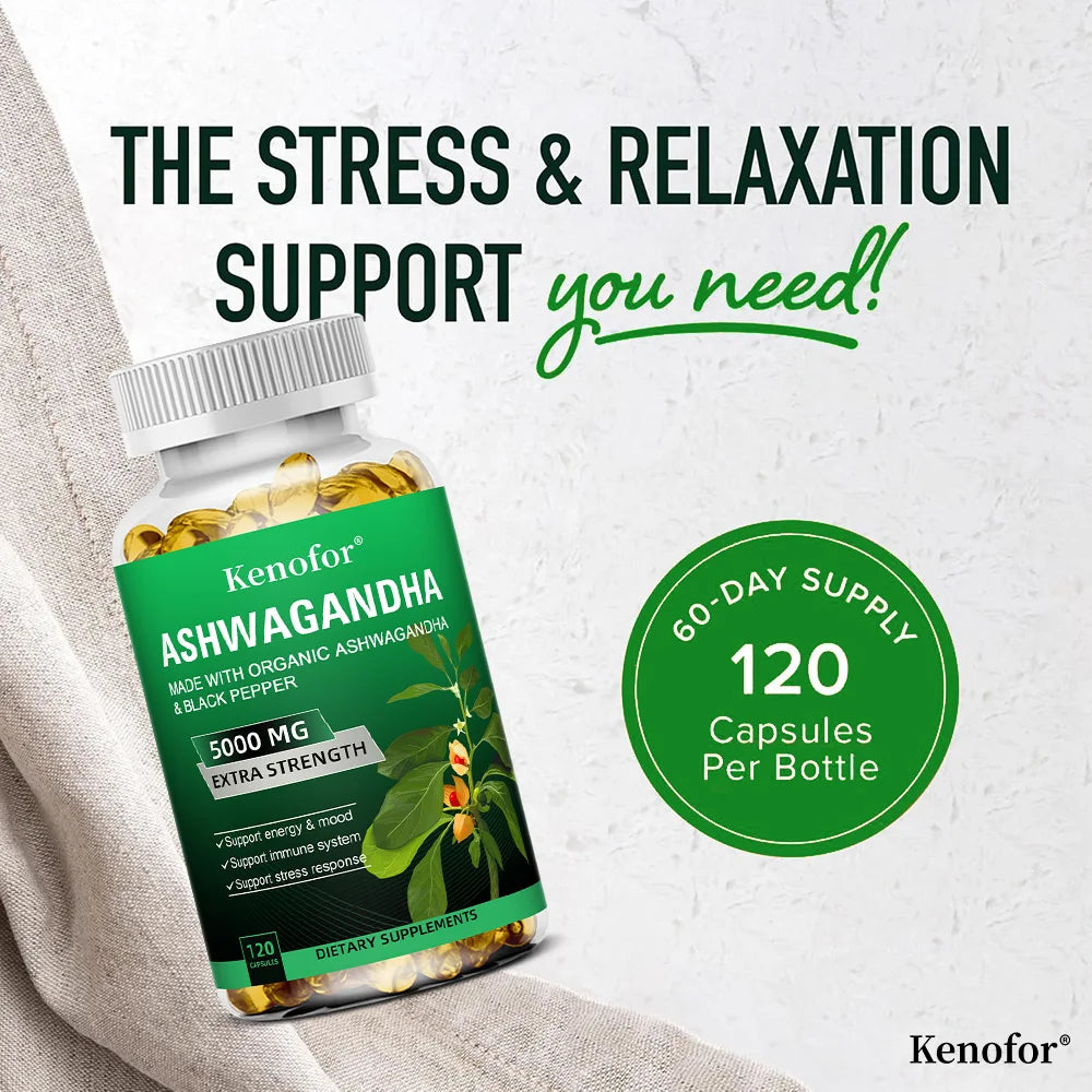 Kenofor™ Adaptogenic Balance | High-Potency Ashwagandha Stress Relief