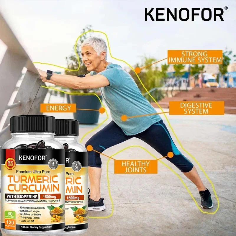 Kenofor Curcumin™ Relief for Aching Joints & Muscles