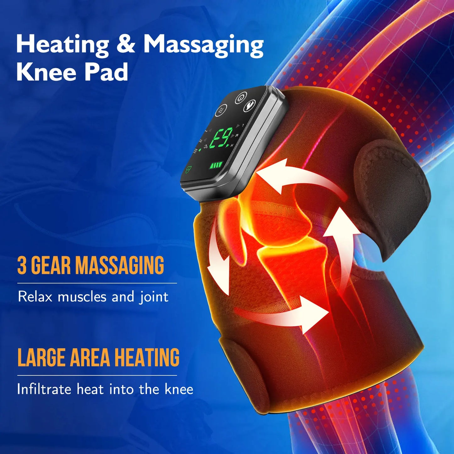 Spinelign™ 3-in-1 Electric Heating Massager