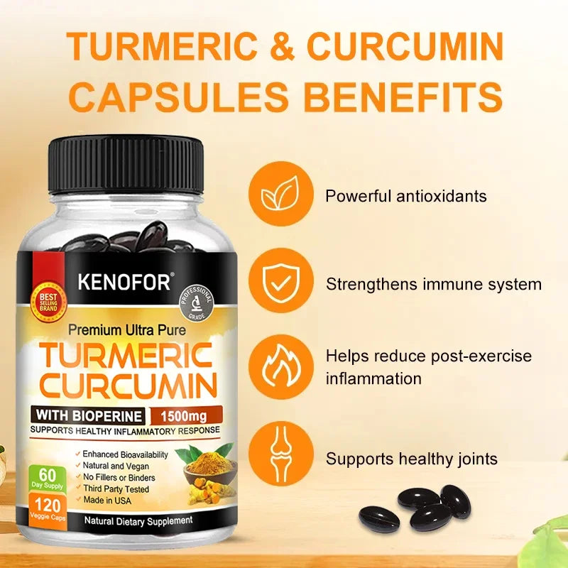 Kenofor Curcumin™ Relief for Aching Joints & Muscles